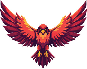 Majestic Eagle Soaring Through the Sky With Outstretched Wings of Power and Grace