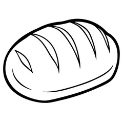 Traditional Loaf Linear Icon
