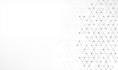 Abstract vector background with a geometric pattern of triangle shapes. Graphic design element 