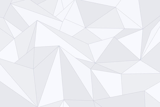 Geometric origami polygon peaks form a clean vector background with abstract mountain shapes and subtle shading