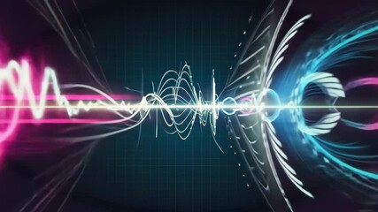 Looping hologram distortion with digital glitches, scanlines, and flickering effects, perfect for sci-fi themes, tech backgrounds, or futuristic UI and HUD designs. - Powered by Adobe