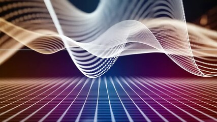 Looping hologram distortion with digital glitches, scanlines, and flickering effects, perfect for sci-fi themes, tech backgrounds, or futuristic UI and HUD designs.