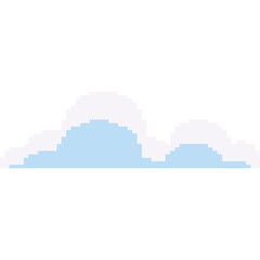 Cloud Pixel Art
