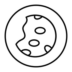 Obraz premium Cookie Vector Icons