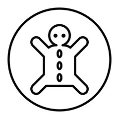 Gingerbread Vector Icons