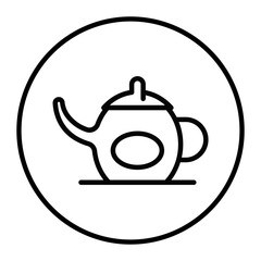 Teapot Vector Icons