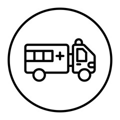 Ambulance Vector Icons