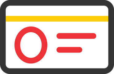 colourful business icon transparent vector 