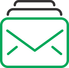 Obraz premium colourful vector transparent business icon 