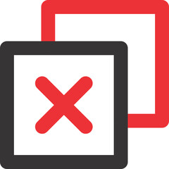 Fototapeta premium vector style daily life business icon transparent 