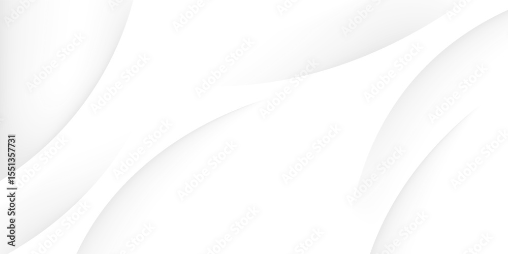 Poster white geometric abstract background overlap layer on bright space with lines effect decoration. mode