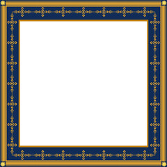 Photo Frame Book Cover Frame Notebook White Flower Pattern Black Background White Border. Native ethnic thai floral pattern samless.	

