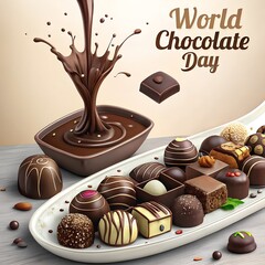 world chocolate day design