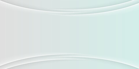 Minimal White Geometric Background with Text Space for Presentation or Banner