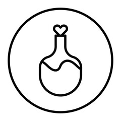 Love Potion Vector Icons