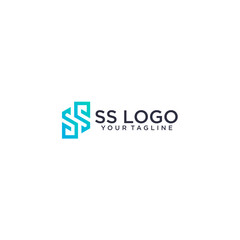 Elegant S and SS Letter Logo Design for Business and Company Branding

