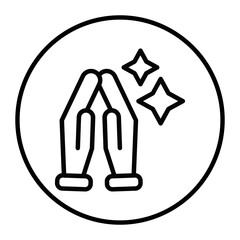 Thankful Sign Vector Icons