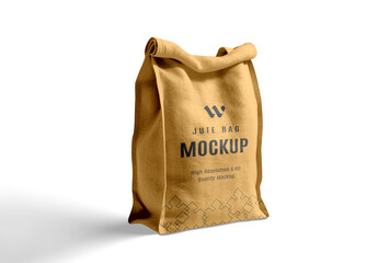 Sustainable Jute Bag Mockup PSD