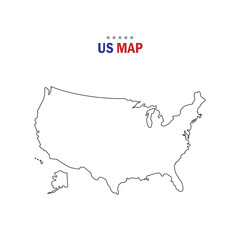 us map with state names