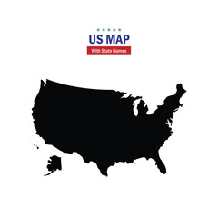 us map with state names