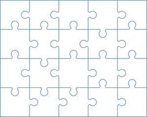 Free vector illustration of jigsaw puzzle icon