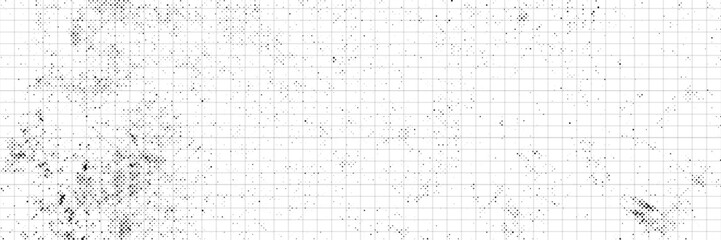 Retro seamless pattern. Black grid on white background. 60s 70s aesthetic. Vector illustration for poster, cover, print.Retro seamless pattern. 