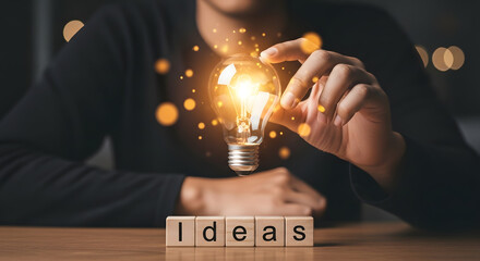 Ideas and Creativity Concept Image