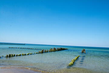 Fototapeta premium Plaża Wicie 