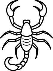 Image of scorpions icon line art vector illustration on transparent background
printed on Printed Glass Basin Splashbacks