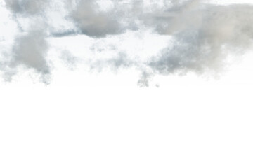 light-blue sky with thin, wispy clouds above a dark. Slight color variations suggest distant...