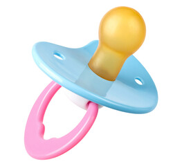 baby pacifier isolated on transparent background