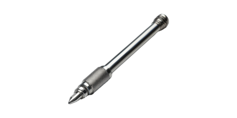 Precision Pin Vise Drill With Textured Grip For Jewelry And Model Making Isolated On Transparent Background