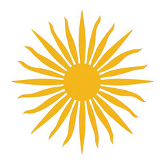 Sunburst Design Symbol