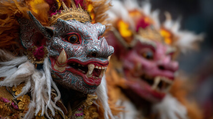 Barong dance of Indonesia.