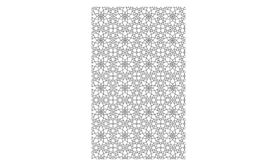 Seamless Arabian pattern with traditional geometric ornaments. Authentic Islamic style tile design. Repeating decorative background. Oriental wallpaper vector. Arabesque mosaic texture