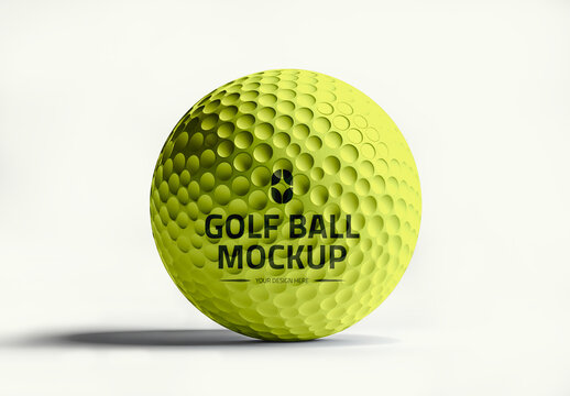 Golf Ball Mockup