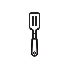 Spatula vector for logo template