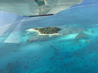 aircraft view of sea