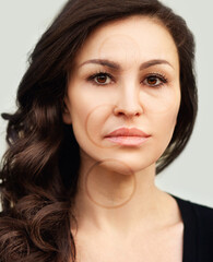 Signs of skin aging,signs of premature aging, Wrinkles and fine lines,Age spots,Sagging skin,Dehydrated skin,eyelid area