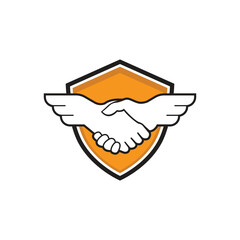 deal abstract logo modern style