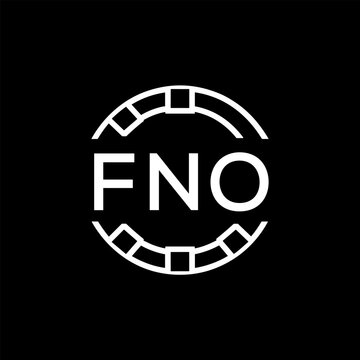 FNO &ldquo;Modern FVA Monogram Logo Design,  FNO Later Logo , Sleek Minimalist Letter mark in Circle, High-Contrast Branding Concept&rdquo;
