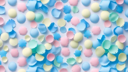 seamless image of colorful abstract soap in pastel, tileable, perfect for digital decorations, PowerPoint, and background