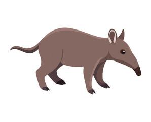 Majestic Tapir Standing in Natural Pose