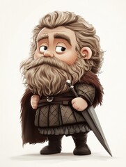 old character, cute illustration