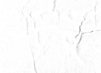 Creased paper texture overlay effect, png wrinkled paper surface