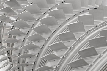 Group of turbine blades
