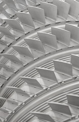 Group of turbine blades