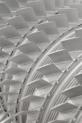 Group of turbine blades
