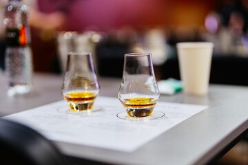 Discovering unique flavors with whiskey tasting in a cozy venue atmosphere