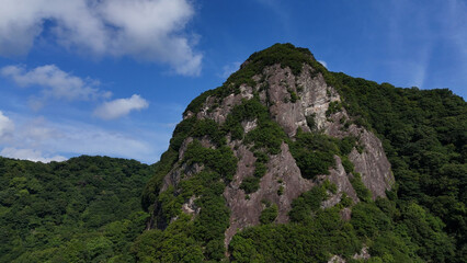 伊豆の国市の城山 - 静岡県,日本